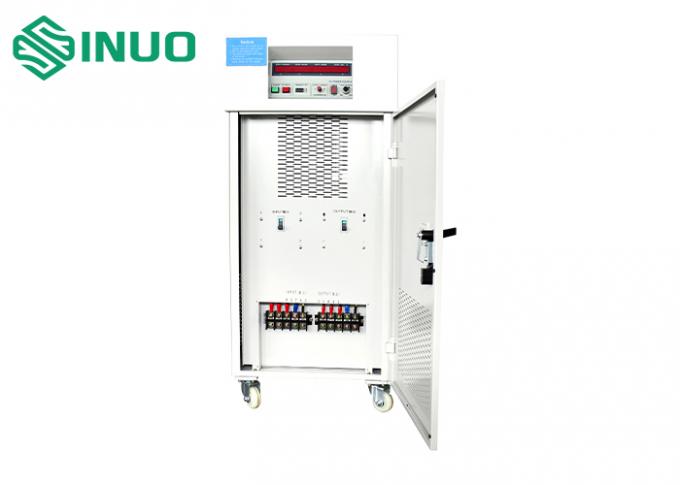 IEC 60950-1 إمدادات الطاقة المتغيرة للتردد 50KVA للتحكم في التردد والجهد 2