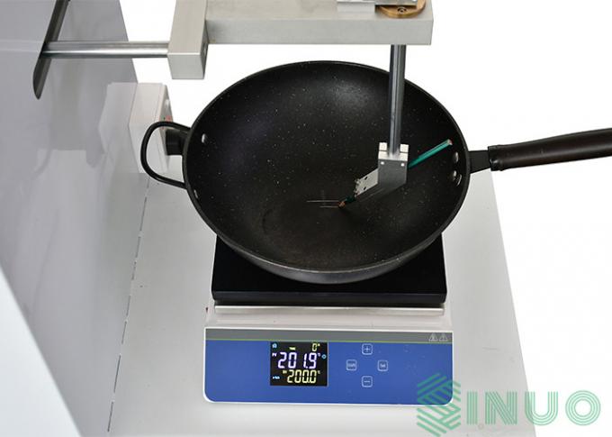 BS EN 12983-1 جهاز اختبار مقاومة الخدوش لاختبار مقاومة الخدش لطلاء الطباخ 1