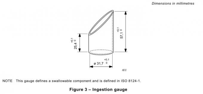 IEC 62133 مقياس ابتلاع الفولاذ المقاوم للصدأ لمعلومات سلامة الخلايا والبطاريات الصغيرة 0