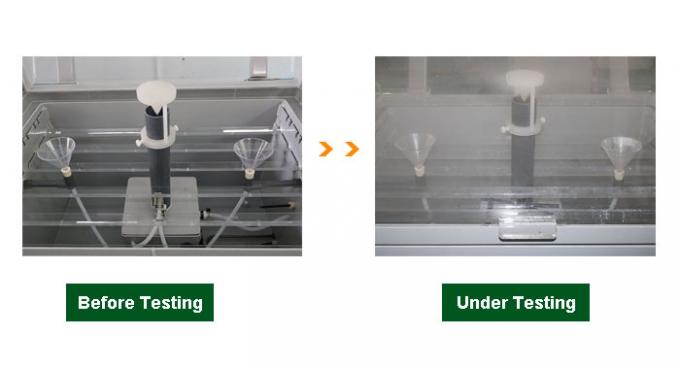 IEC 60068-2-11 غرفة اختبار تآكل رذاذ الملح بضباب الملح القابل للبرمجة 2