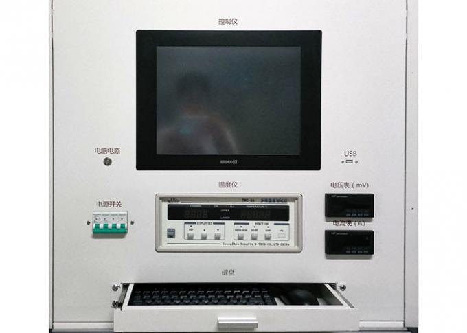IEC 62196-1 نظام اختبار ارتفاع درجة الحرارة القابل للبرمجة 1000A 0