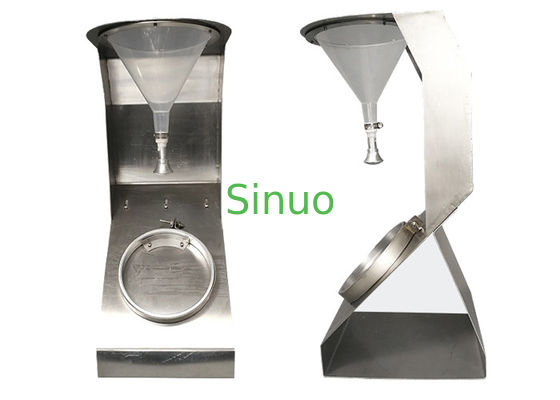 جودة  150mm Medical Material Tester With PP Funnel Stainless Steel Specimen Holder مصنع