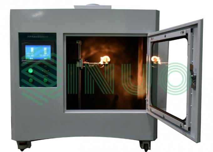 IEC60950-1 2005 1 مل / دقيقة اختبار القابلية للاشتعال لجهاز اختبار الزيت المشتعل الساخن 0