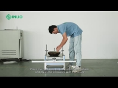 التعامل مع معدات اختبار مقاومة عزم الدوران في تجهيزات المطابخ الفردية BS EN 12983-1