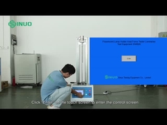 IEC 60598-1 حامل المصباح الفلوري ، اختبار القوة المحورية ، معدات اختبار النجوم