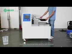 جهاز اختبار الصب لاختبار تسرب حجم أواني الطهي يتوافق مع BS EN 12983-1