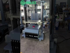 نظام اختبار الصدمة الميكانيكية للبطارية نصف الصينوس أسنان المنشار اختبارات الصدمة الموجة المربعة