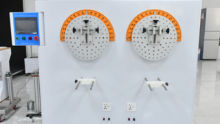 معدات اختبار مرونة سلك الطاقة للمقابس والمقابس غير القابلة للفصل