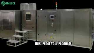 MIL STD 810G غرفة اختبار الرمل والغبار