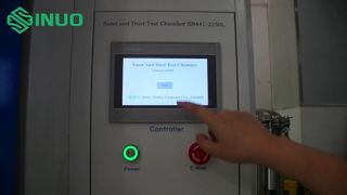 غرفة اختبار الرمل والغبار IP5X IP6X IEC 60529 اختبار الرمل والغبار لقطع غيار السيارات