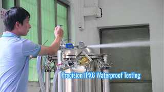 مجموعة الفوهات النفاثة IPX6 مع مقياس التدفق الرقمي Ф12.5mm 100±5 L/min