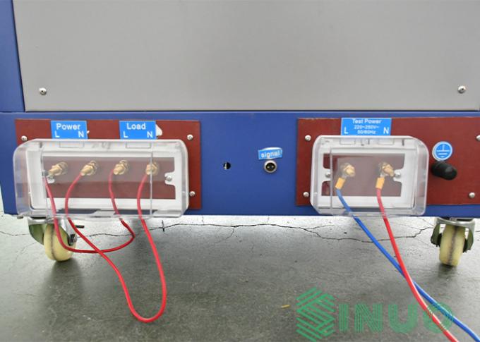 IEC 60884-2-5 خزانة تحميل مصباح التنغستن لاختبار الملحقات الكهربائية 1