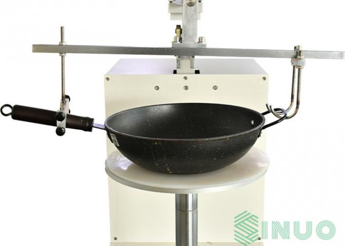 BS EN 12983-1 جهاز اختبار إجهاد مقبض أدوات الطهي لاختبار تشوه أو رخاوة المقبض 0