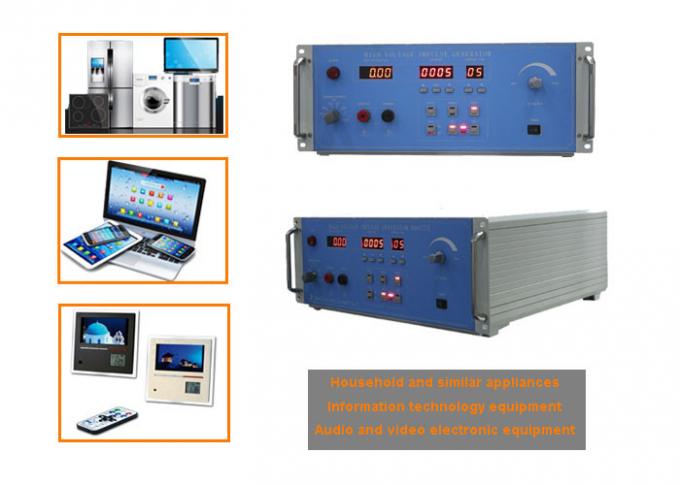 IEC 60335-1 معدات اختبار الأجهزة الكهربائية 12.5kV 1.2 / 50μS أو 7kV 10 / 700μS مولد الجهد الدافع 0