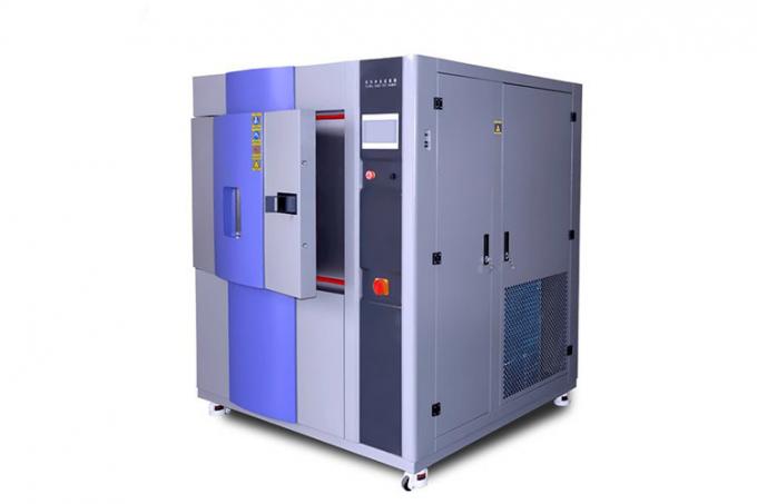 IEC 60068-2-1 غرفة اختبار الصدمات الحرارية ذات ثلاث مناطق درجة حرارة عالية منخفضة 0